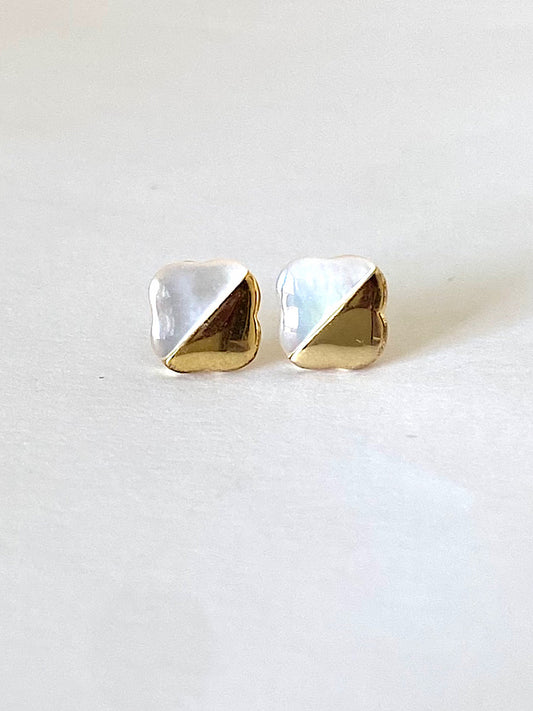 Gold Plated Studs in 925 Sterling Silver