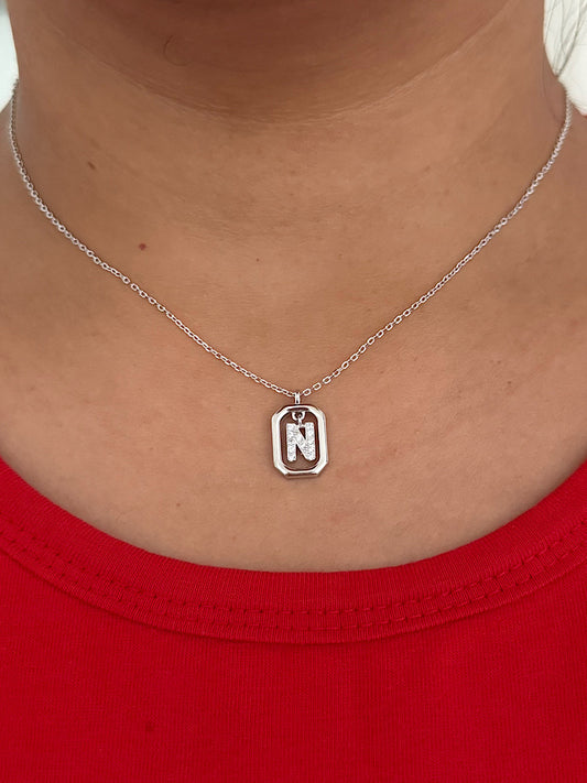 N Letter Pendant Necklace