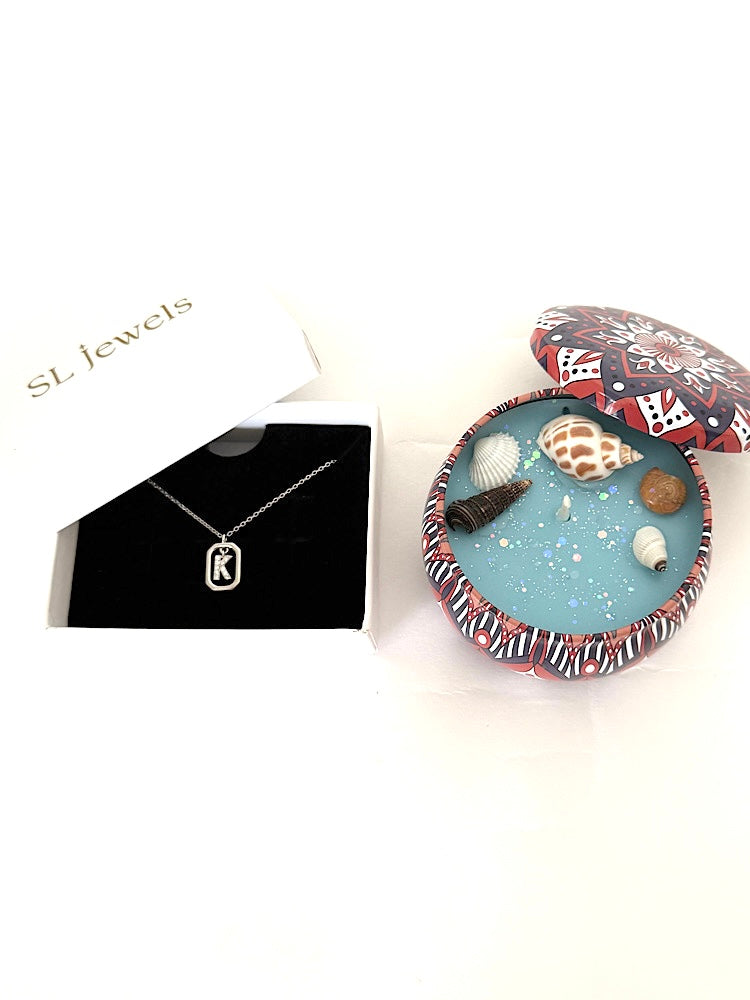 Initial Letter Rakhi Gift Hamper